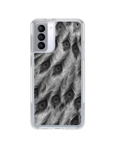 Coque Samsung Galaxy S21 FE Paon Robe - Jenny Liz Rome