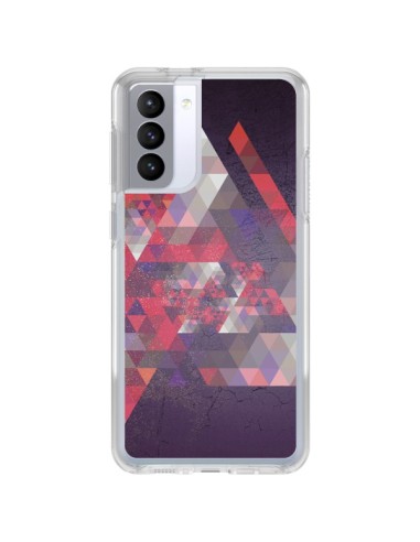 Samsung Galaxy S21 FE Case Aztec Gheo Purple - Javier Martinez