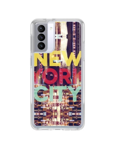 Samsung Galaxy S21 FE Case New York City Skyscrapers - Javier Martinez