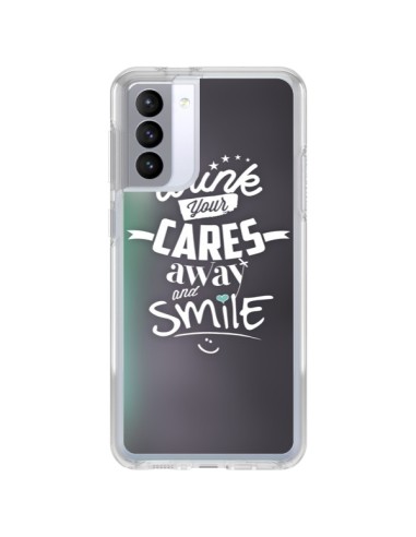 Coque Samsung Galaxy S21 FE Drink Gris - Javier Martinez