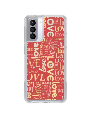 Coque Samsung Galaxy S21 FE Love World - Javier Martinez