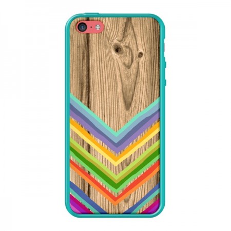 Coque Tribal Azteque Bois Wood pour iPhone 5C - Jonathan Perez Coque Tribal Azteque Bois Wood pour iPhone 5C - Jonathan Perez