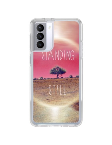 Samsung Galaxy S21 FE Case Standing Still Landscape - Javier Martinez