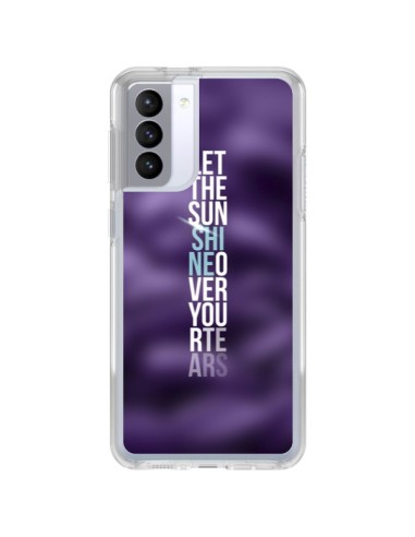 Samsung Galaxy S21 FE Case Sunshine Purple - Javier Martinez