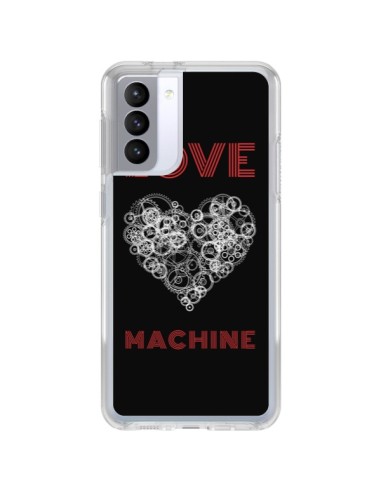 Coque Samsung Galaxy S21 FE Love Machine Coeur Amour - Julien Martinez