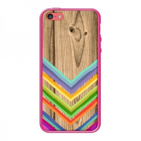 Coque Tribal Azteque Bois Wood pour iPhone 5C - Jonathan Perez Coque Tribal Azteque Bois Wood pour iPhone 5C - Jonathan Perez