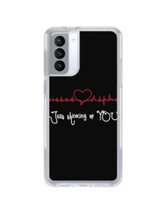 Samsung Galaxy S21 FE Case Just Thinking of You Heart Love - Julien Martinez