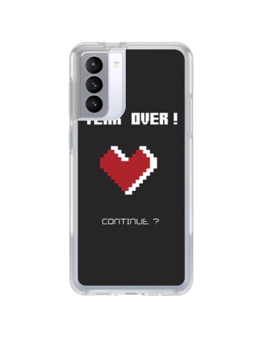 Coque Samsung Galaxy S21 FE Year Over Love Coeur Amour - Julien Martinez