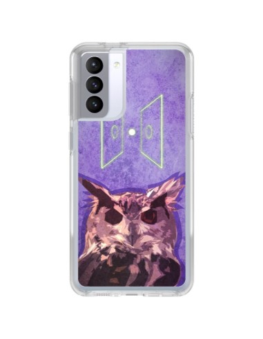 Coque Samsung Galaxy S21 FE Chouette Owl Spirit - Jonathan Perez