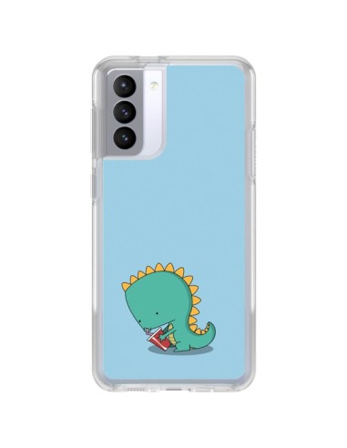 Coque Samsung Galaxy S21 FE Dino le Dinosaure - Jonathan Perez