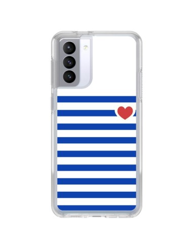 Samsung Galaxy S21 FE Case Mariniere Heart - Jonathan Perez