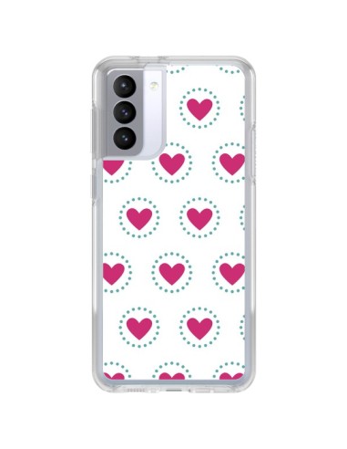 Coque Samsung Galaxy S21 FE Coeur Cercle - Jonathan Perez