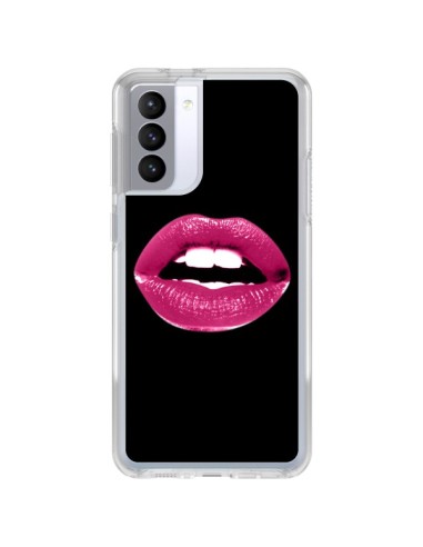 Coque Samsung Galaxy S21 FE Lèvres Roses - Jonathan Perez