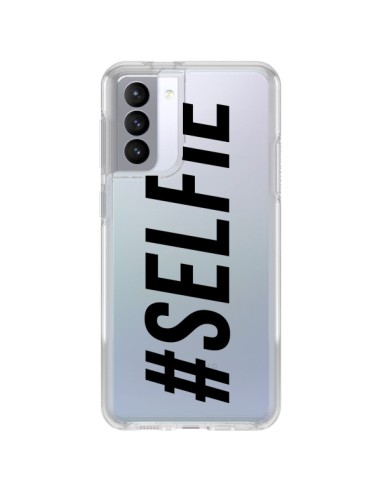 Coque Samsung Galaxy S21 FE Hashtag Selfie Transparente - Jonathan Perez