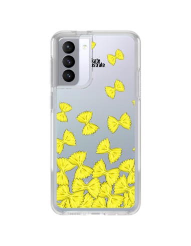 Coque Samsung Galaxy S21 FE Italian Pasta Pates Italiennes Transparente - kateillustrate