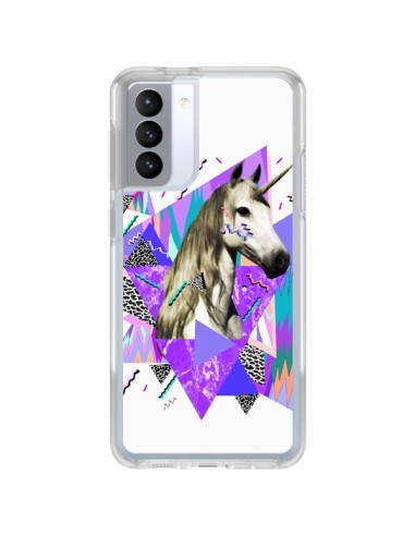 Coque Samsung Galaxy S21 FE Licorne Unicorn Azteque - Kris Tate