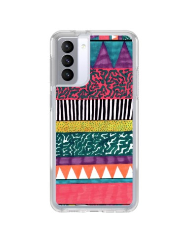 Samsung Galaxy S21 FE Case Aztec Disegno - Kris Tate