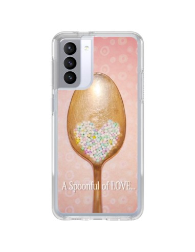 Cover Samsung Galaxy S21 FE Cucchiaio Amore - Lisa Argyropoulos