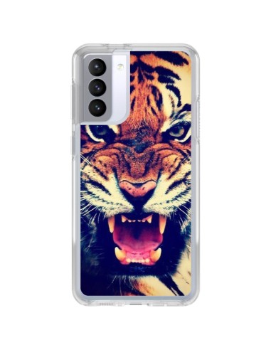 Coque Samsung Galaxy S21 FE Tigre Swag Roar Tiger - Laetitia