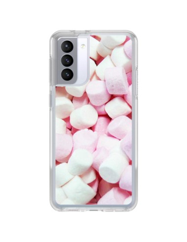 Coque Samsung Galaxy S21 FE Marshmallow Chamallow Guimauve Bonbon Candy - Laetitia