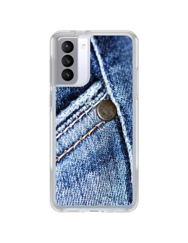 Coque Samsung Galaxy S21 FE  Jean Vintage - Laetitia