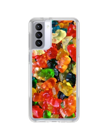 Coque Samsung Galaxy S21 FE Bonbon Ourson Candy - Laetitia