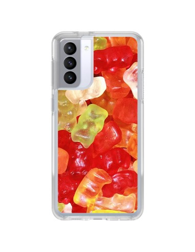 Coque Samsung Galaxy S21 FE Bonbon Ourson Multicolore Candy - Laetitia