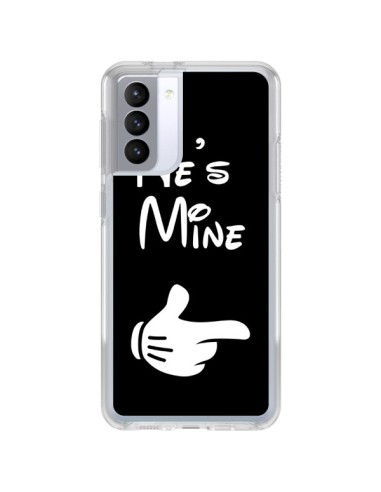 Coque Samsung Galaxy S21 FE He's Mine Il est à Moi Amour Amoureux - Laetitia
