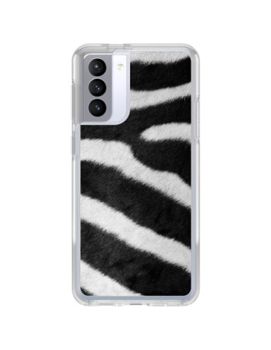 Coque Samsung Galaxy S21 FE Zebre Zebra - Laetitia