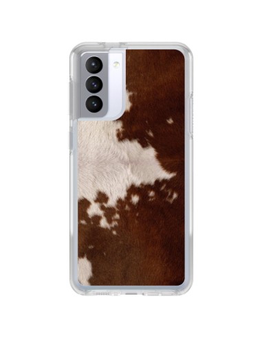 Coque Samsung Galaxy S21 FE Vache Cow - Laetitia