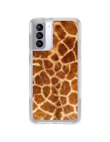 Coque Samsung Galaxy S21 FE Giraffe Girafe - Laetitia