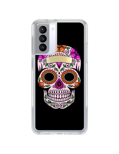 Samsung Galaxy S21 FE Case Skull Messicano Multicolor - Laetitia