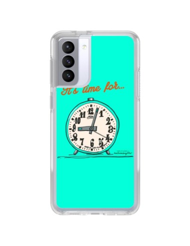 Cover Samsung Galaxy S21 FE It's time for - Leellouebrigitte