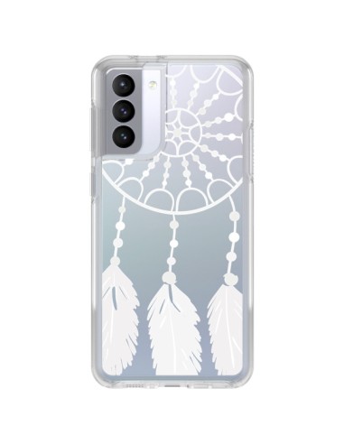 Samsung Galaxy S21 FE Case Dreamcatcher White Dreamcatcher Clear - Petit Griffin