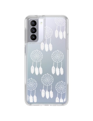 Samsung Galaxy S21 FE Case Dreamcatcher White Dreamcatcher Mini Clear - Petit Griffin