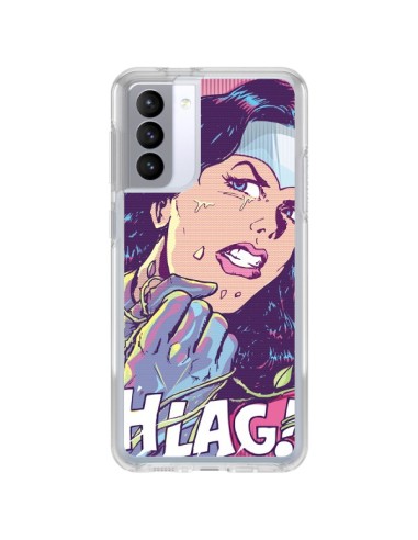 Coque Samsung Galaxy S21 FE Girl Shlag Comics BD - Lassana