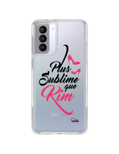 Samsung Galaxy S21 FE Case Plus sublime que Kim Clear - Lolo Santo