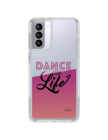 Cover Samsung Galaxy S21 FE Dance Your Life Trasparente - Lolo Santo