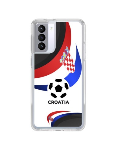 Coque Samsung Galaxy S21 FE Equipe Croatie Football - Madotta