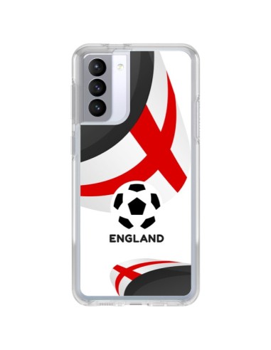 Coque Samsung Galaxy S21 FE Equipe Angleterre Football - Madotta
