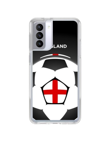 Coque Samsung Galaxy S21 FE Angleterre Ballon Football - Madotta