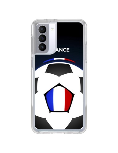 Coque Samsung Galaxy S21 FE France Ballon Football - Madotta