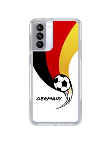 Coque Samsung Galaxy S21 FE Equipe Allemagne Germany Football - Madotta