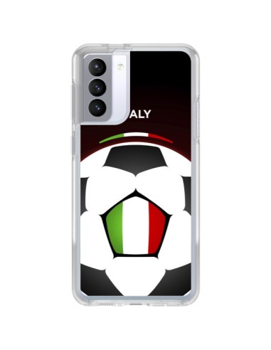 Coque Samsung Galaxy S21 FE Italie Ballon Football - Madotta