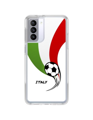 Coque Samsung Galaxy S21 FE Equipe Italie Italia Football - Madotta