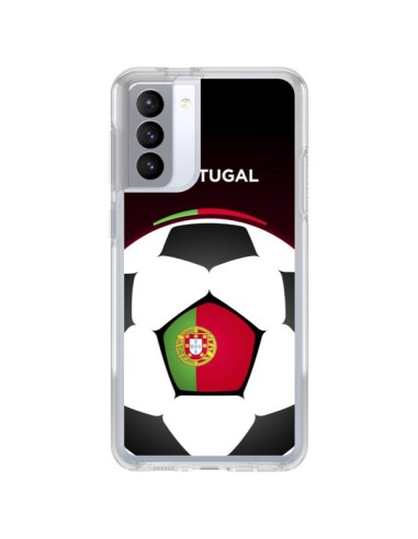 Coque Samsung Galaxy S21 FE Portugal Ballon Football - Madotta