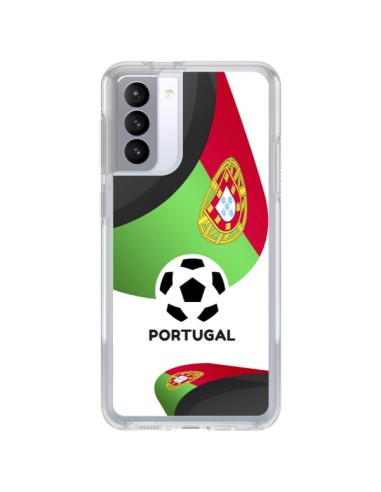 Cover Samsung Galaxy S21 FE Squadra Portogallo Football - Madotta