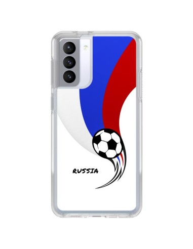 Coque Samsung Galaxy S21 FE Equipe Russie Russia Football - Madotta