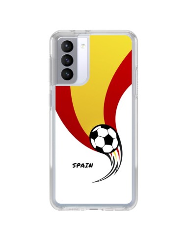 Cover Samsung Galaxy S21 FE Squadra Spagna Football - Madotta