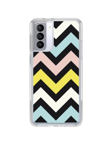 Samsung Galaxy S21 FE Case Aztec Chevron Sun - Mary Nesrala